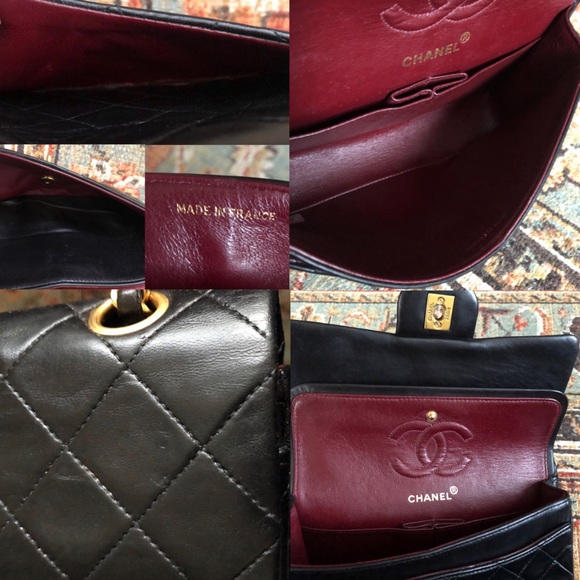 SOLD***Chanel Vintage Classic Double Flap Bag - Picture 12 of 13
